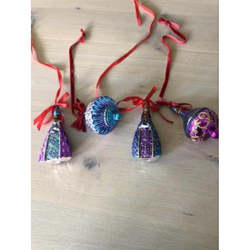 Barok oosterse kerstversiering kerstbal ornament