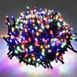 Kerstverlichting, 14 m, 700 led´s,bont gekleurd, kerstsli...